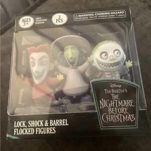 Lock, Shock & Barrel figures from Nightmare Before Christmas NIB